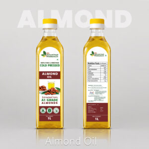 Cold Pressed Almond Oil 1L | 100% Pure & Unrefined || NRL Natural Food Products.in
