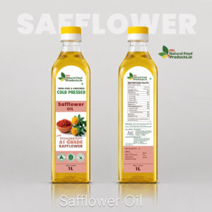 Cold Pressed Safflower (Kusuma) Oil 1L | 100% Pure & Unrefined || NRL Natural Food Products.in
