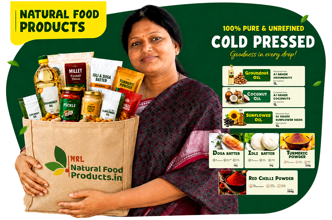 NRL Natural Food Products.in LOGO