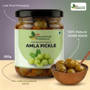AMLA PICKLE || 500g || NRL_Natural_Food_Products.in