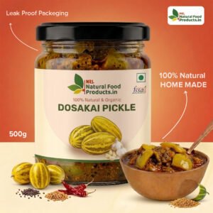 DOSAKAI (CUCUMBER) PICKLE || 500g || NRL_Natural_Food_Products.in