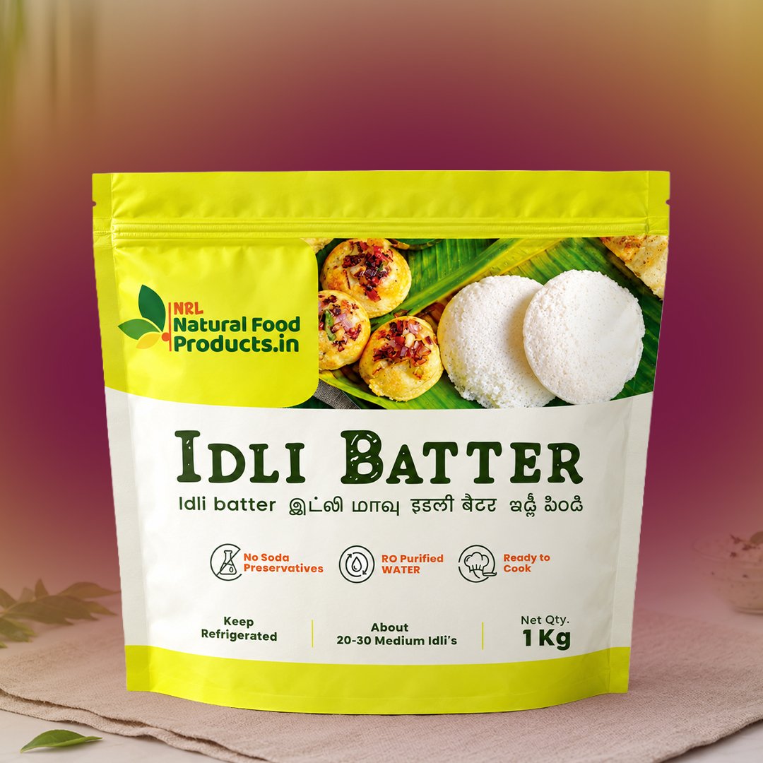 IDLI BATTER || 1kg || Natural Food Products.in